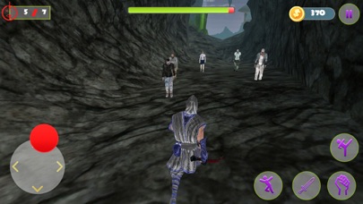 Dead Mines Ninja & Zombie Rush スクリーンショット