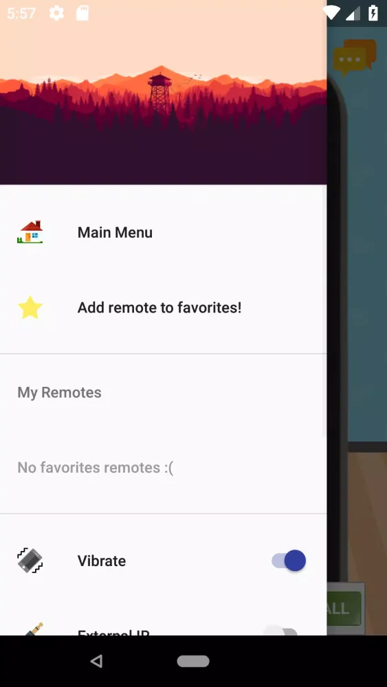 Capturas de tela do Remote For Hisense TV -WiFi/IR