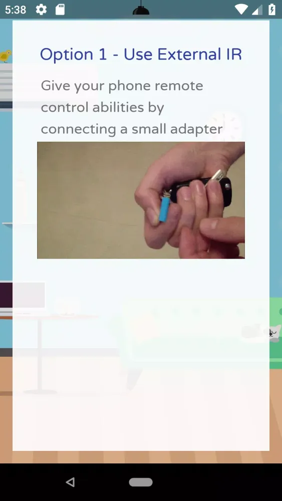 Capturas de tela do Remote For Hisense TV -WiFi/IR