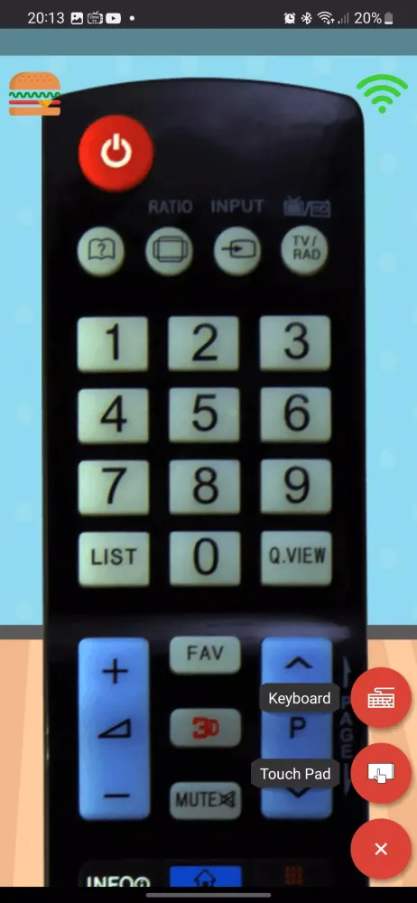 Remote For LG TV Smart + IR 스크린샷