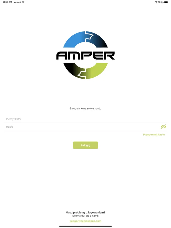 Capturas de pantalla de AMPER MOBILE iPad 