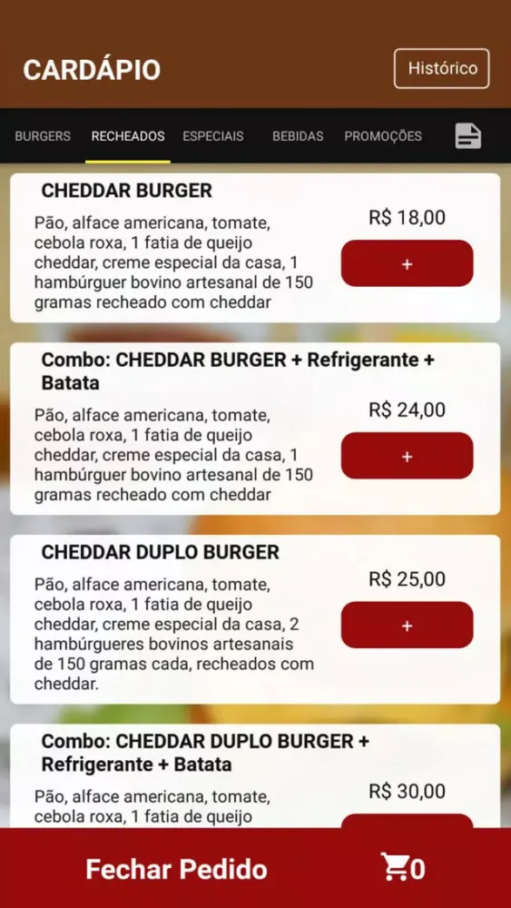 Burger do Fael スクリーンショット