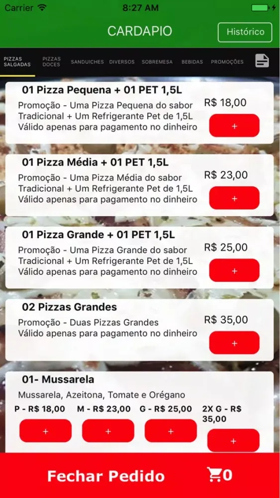 Pizzaria Canaã স্ক্রিনশট