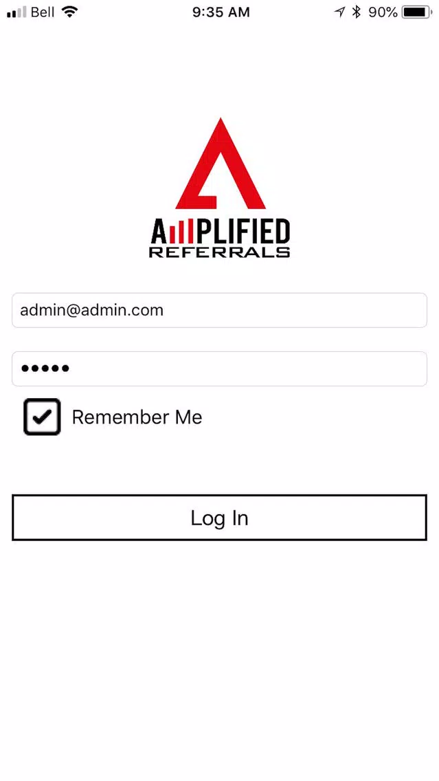 Tangkapan skrin Amplified Referrals