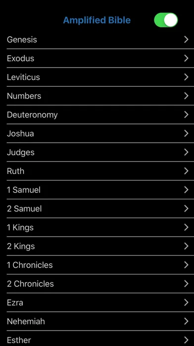 Amplified Bible Project應用截圖