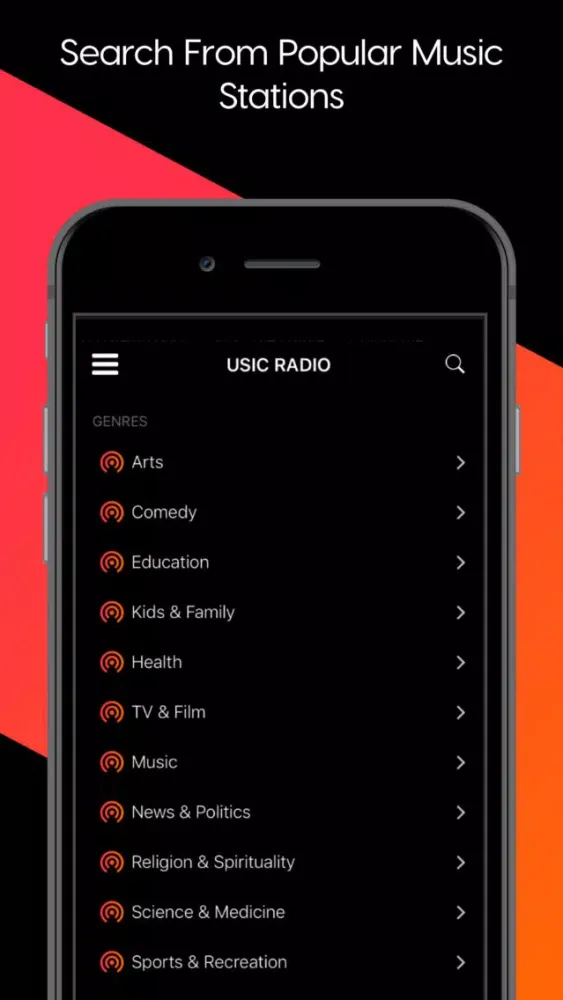 Скриншоты USIC RADIO - Podcasts