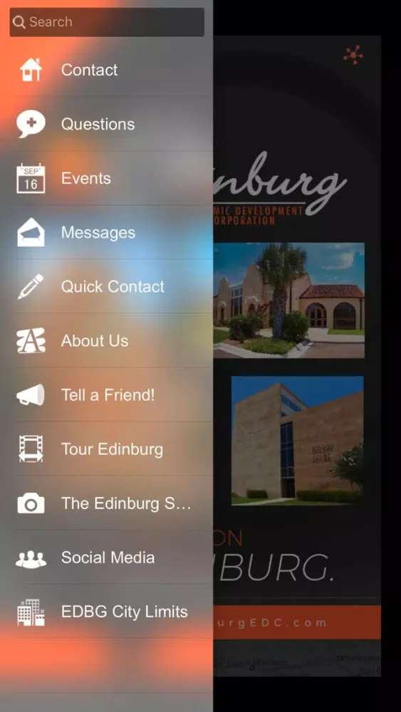 Tangkapan layar Edinburg EDC