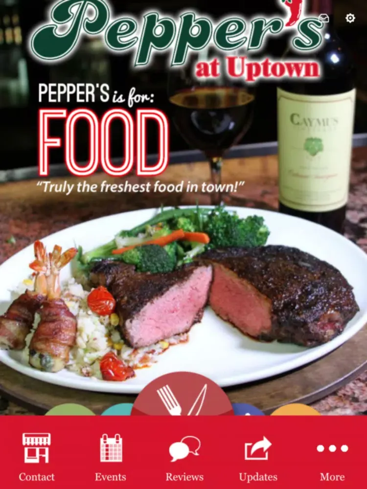 Pepper’s at Uptown iPad  سکرین شاٹس