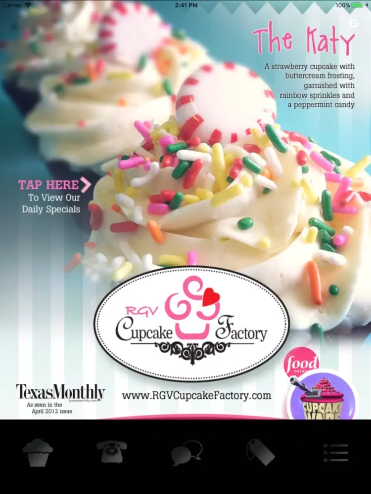 Captures d'écran de RGV Cupcake Factory iPad 