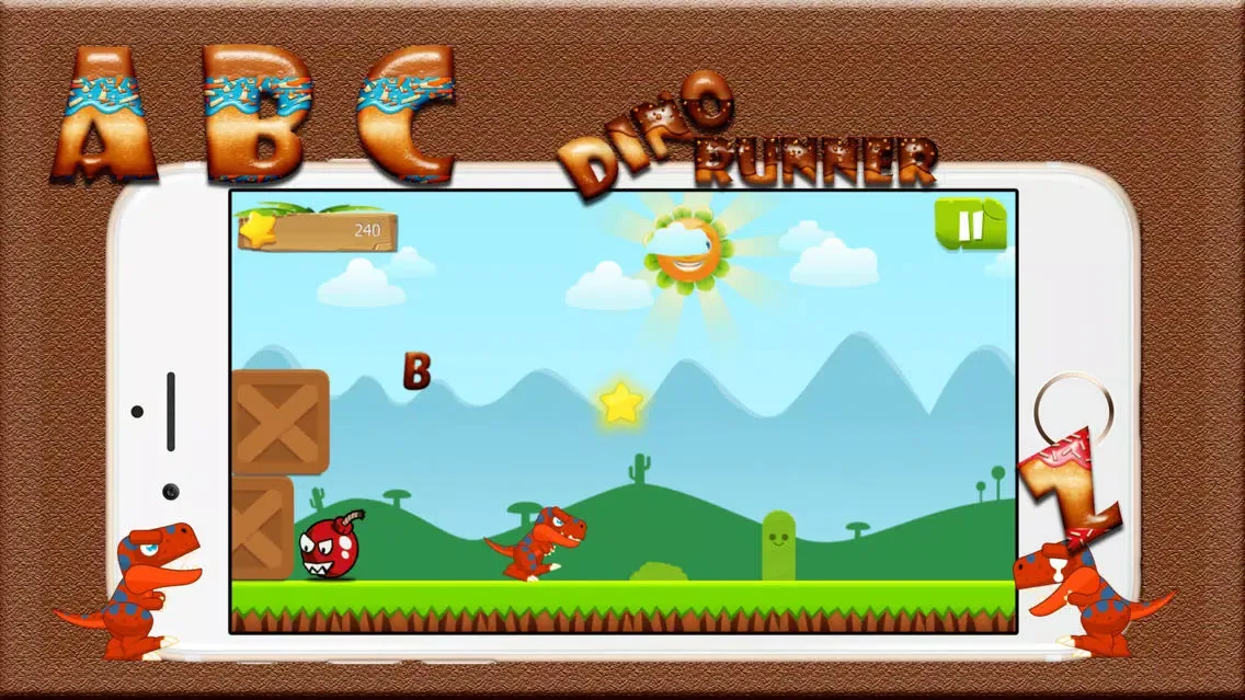 ABC DINO RUNNER スクリーンショット