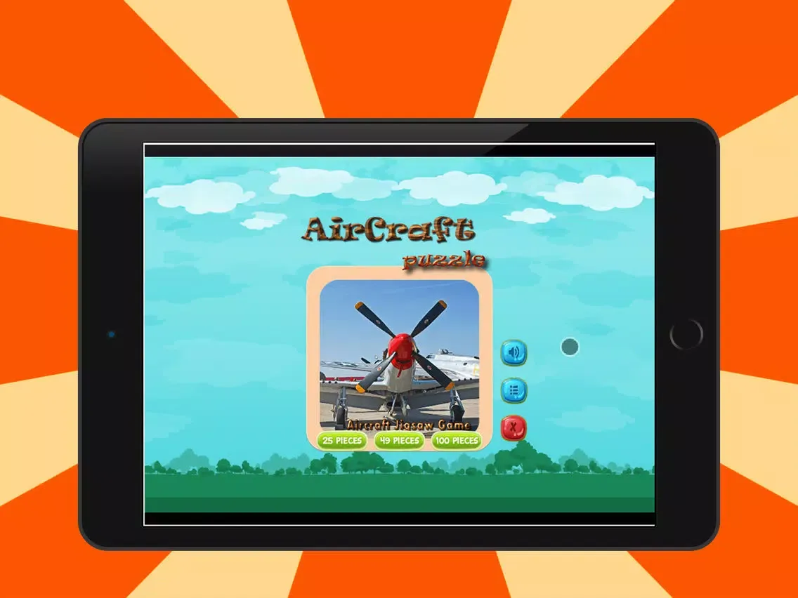aircrafts jigsaw - Animated Jigsaw Puzzles for Kids with aircraft Cartoons! iPad  Screenshots