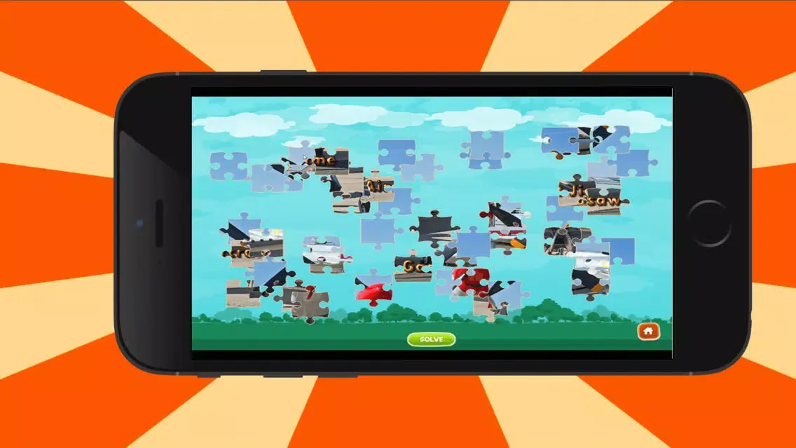 aircrafts jigsaw - Animated Jigsaw Puzzles for Kids with aircraft Cartoons! Screenshots