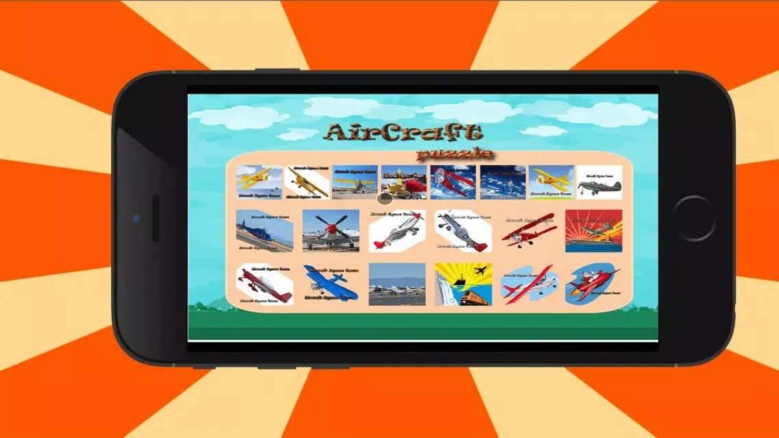 aircrafts jigsaw - Animated Jigsaw Puzzles for Kids with aircraft Cartoons! Screenshots