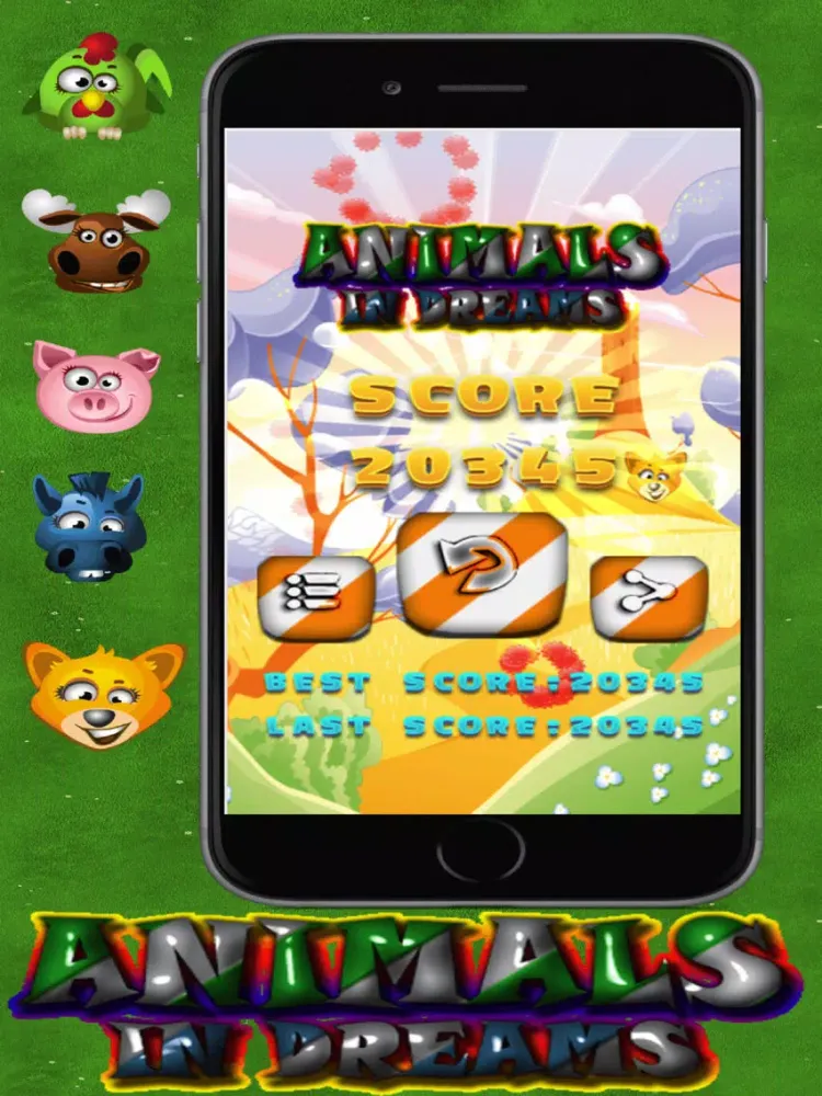 animals in dreams set iPad 应用截图