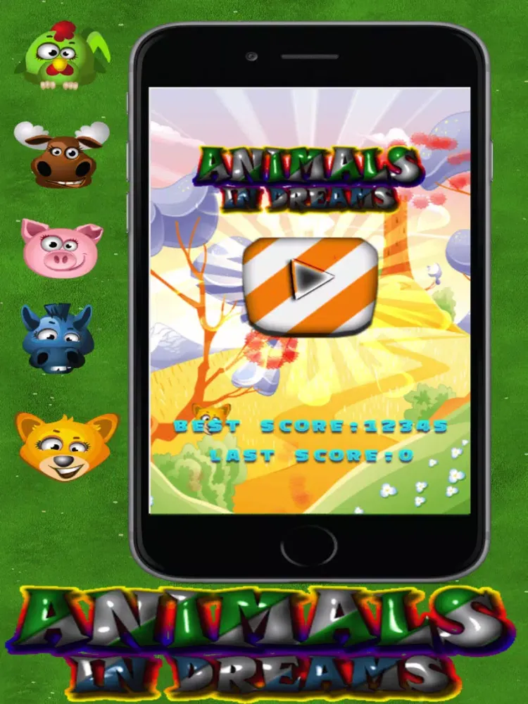 animals in dreams set iPad 应用截图