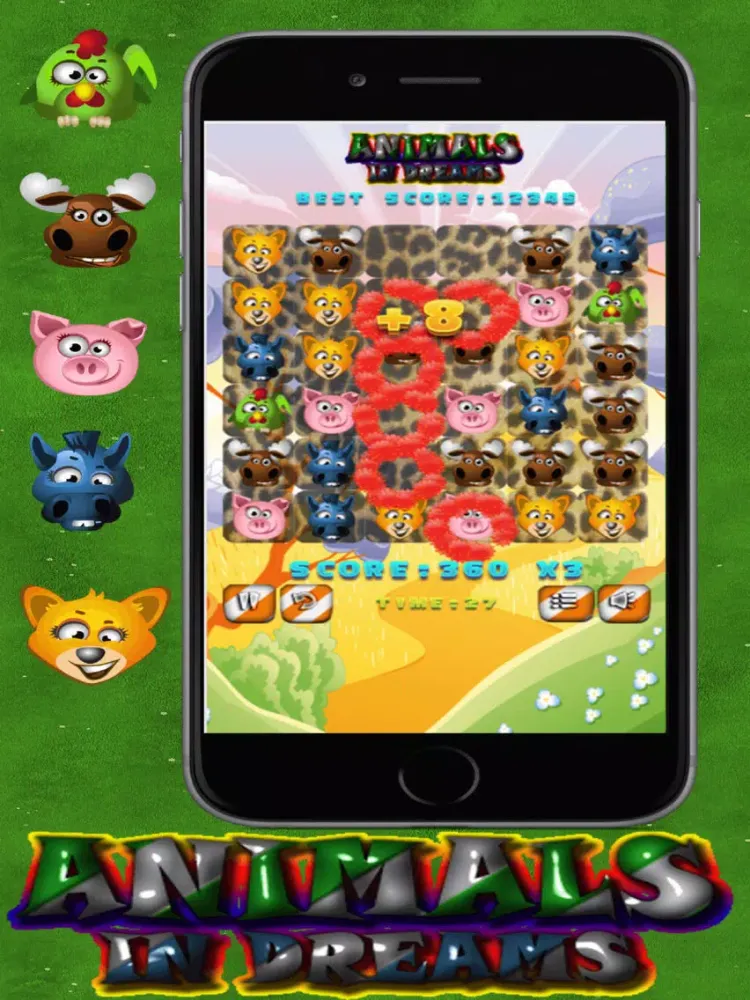 animals in dreams set iPad 应用截图