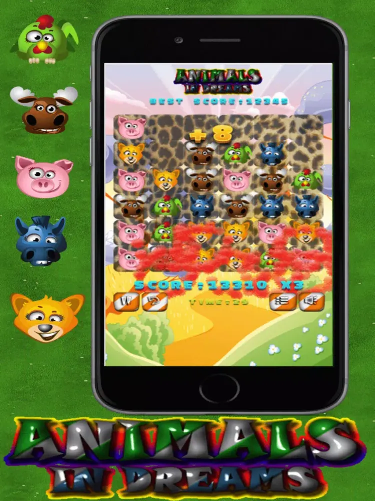animals in dreams set iPad 应用截图