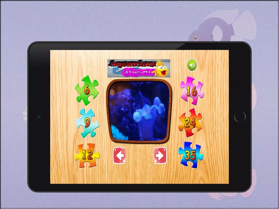 aquarium jigsaw game iPad  Screenshots