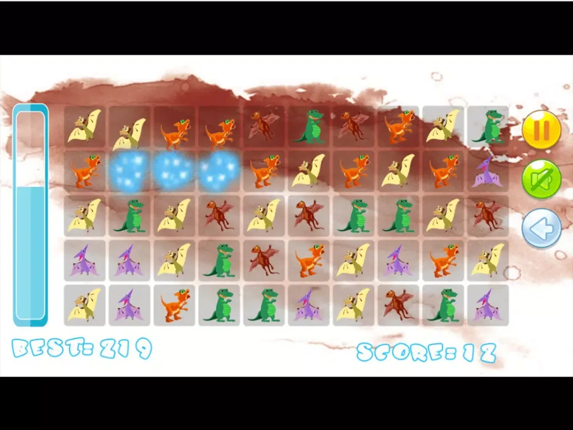 dinosaur world match - dinosaurs games for kids Free iPad  Screenshots