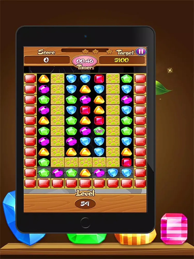 تصاویر super jewels popers online iPad 