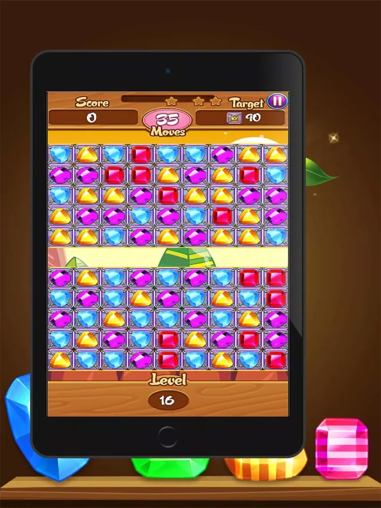 تصاویر super jewels popers online iPad 