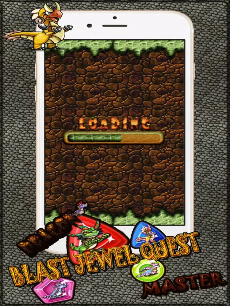 Ảnh chụp màn hình của Dragon Blast Jewel Quest Master iPad 