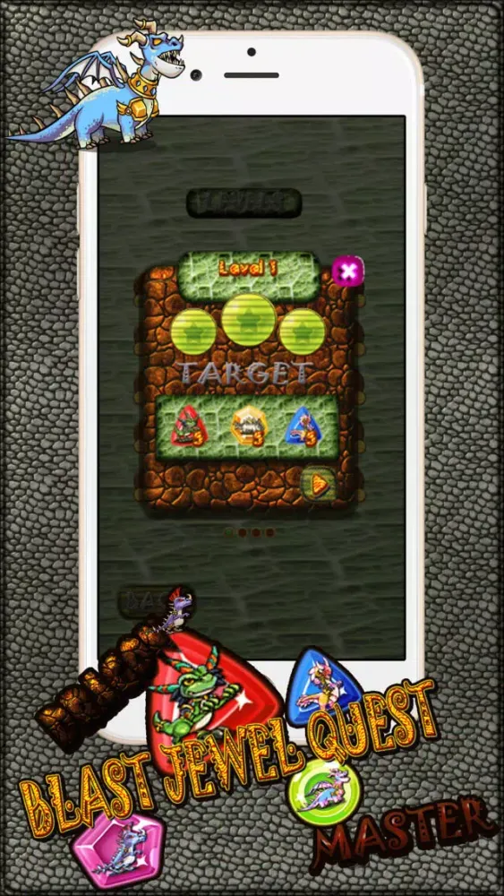 Ảnh chụp màn hình của Dragon Blast Jewel Quest Master