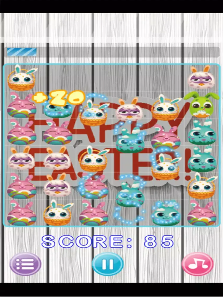 easter bunny eggs match - fun free the matching easter games iPad  Ekran Görüntüleri