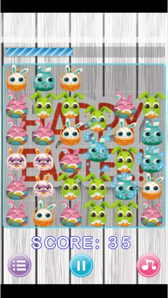easter bunny eggs match - fun free the matching easter games Ekran Görüntüleri