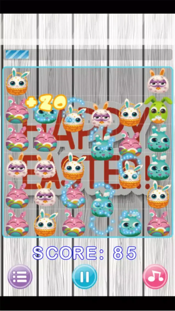 easter bunny eggs match - fun free the matching easter games Ekran Görüntüleri