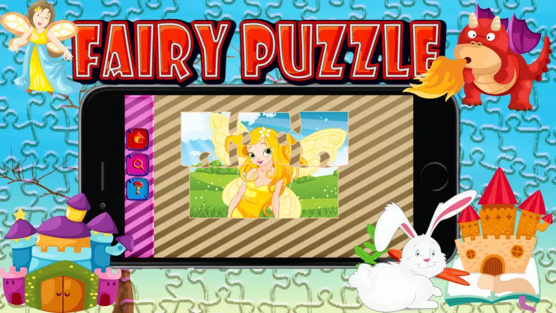 Fairy Jigsaw Collection Learning For Kids Ekran Görüntüleri