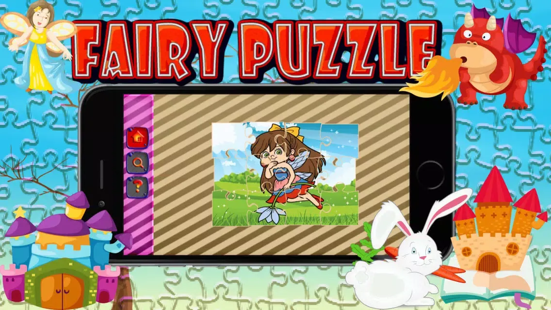 Fairy Jigsaw Collection Learning For Kids Ekran Görüntüleri