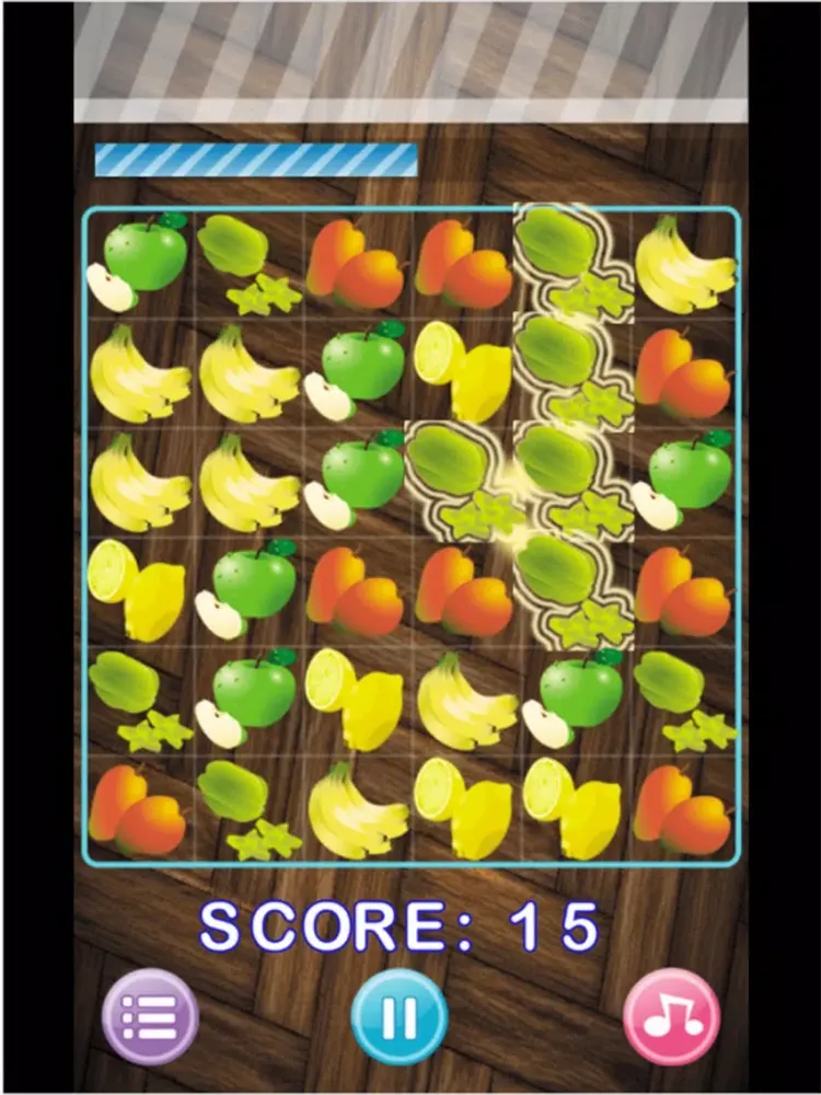 fruits in jungle line iPad  Screenshots
