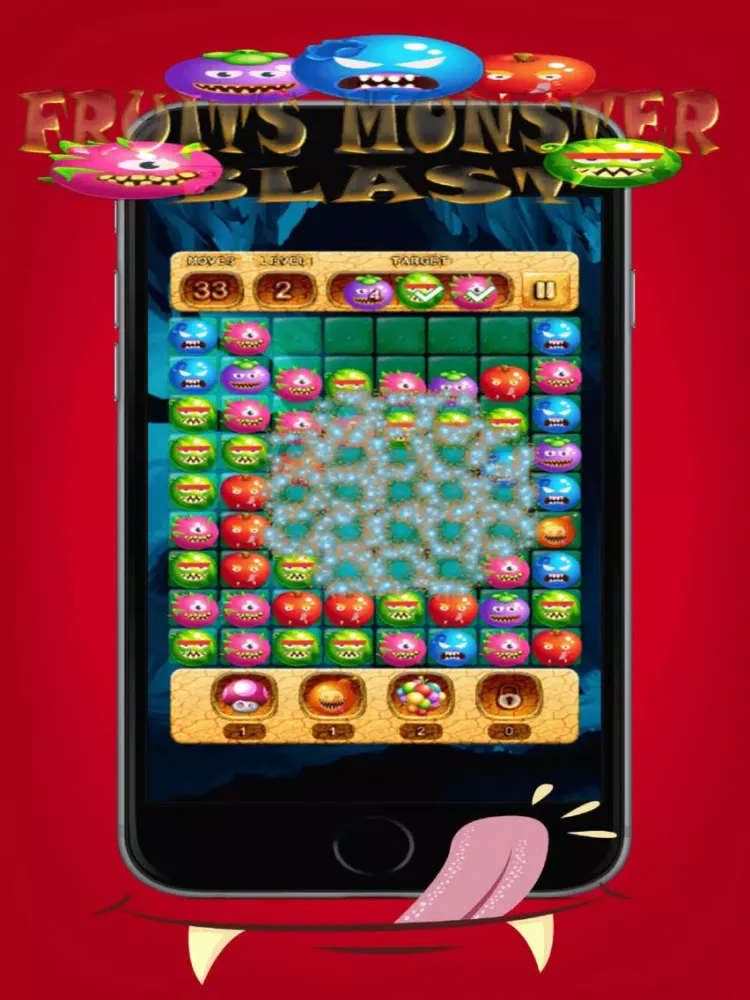 Fruits Monster Blast iPad  Screenshots