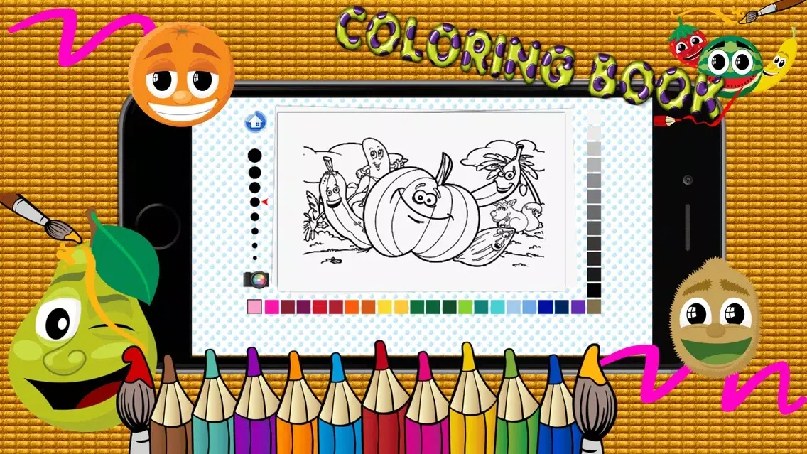 game learning vegetable : drawing games for kids Screenshots