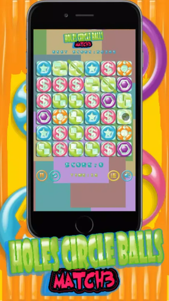 Holes Circle Balls স্ক্রিনশট