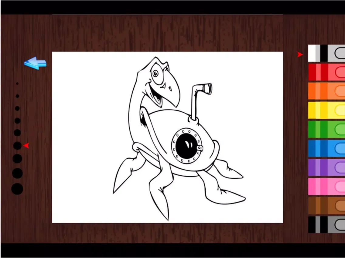 Скриншоты lobster and friend - lobster games Learning coloring Book for Kids iPad 