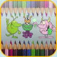 monster coloring book lite - My Apps Colorings Books For Kids Free
