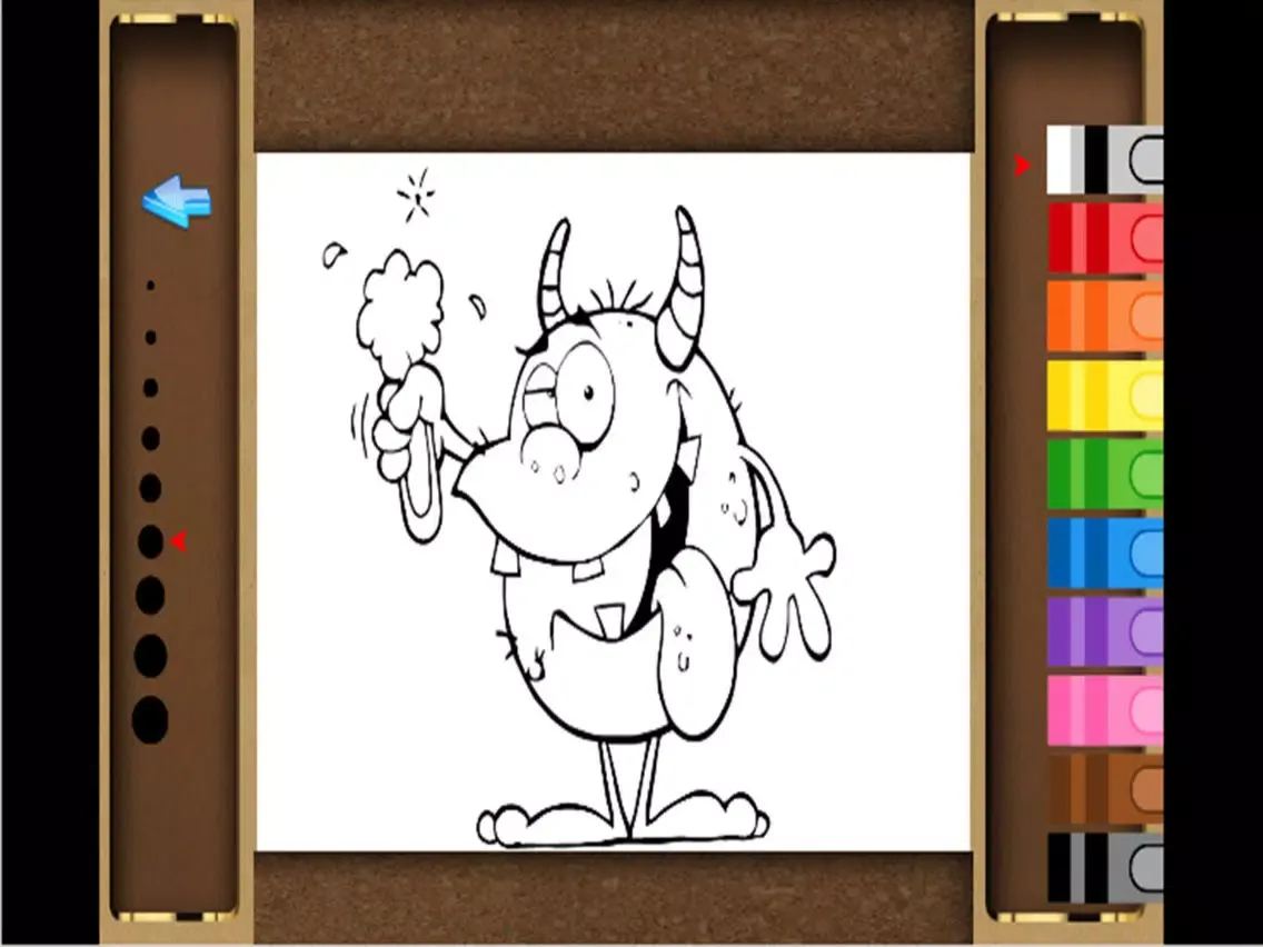 monster coloring book lite - My Apps Colorings Books For Kids Free iPad  স্ক্রিনশট