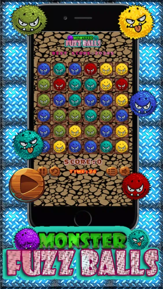 Monster Fuzz balls Screenshots