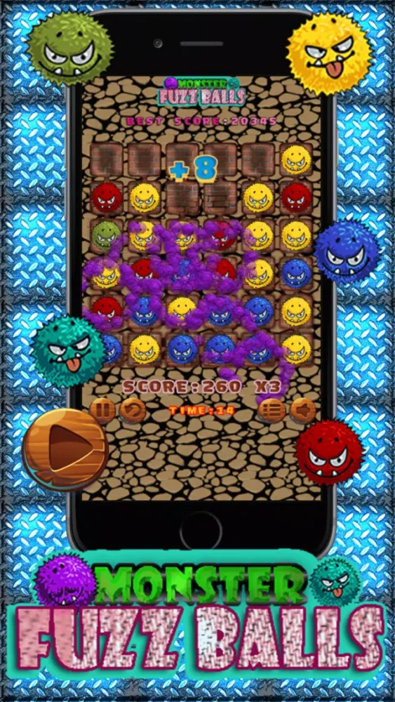Monster Fuzz balls Screenshots