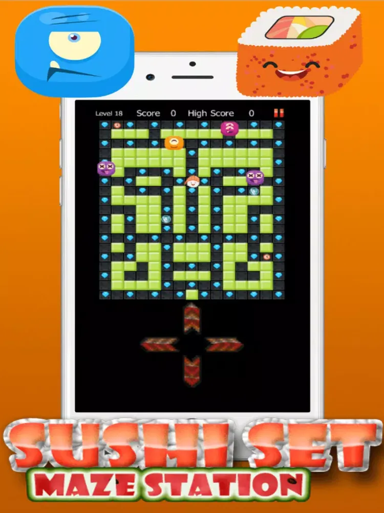 Sushi Set Touch Maze iPad  স্ক্রিনশট