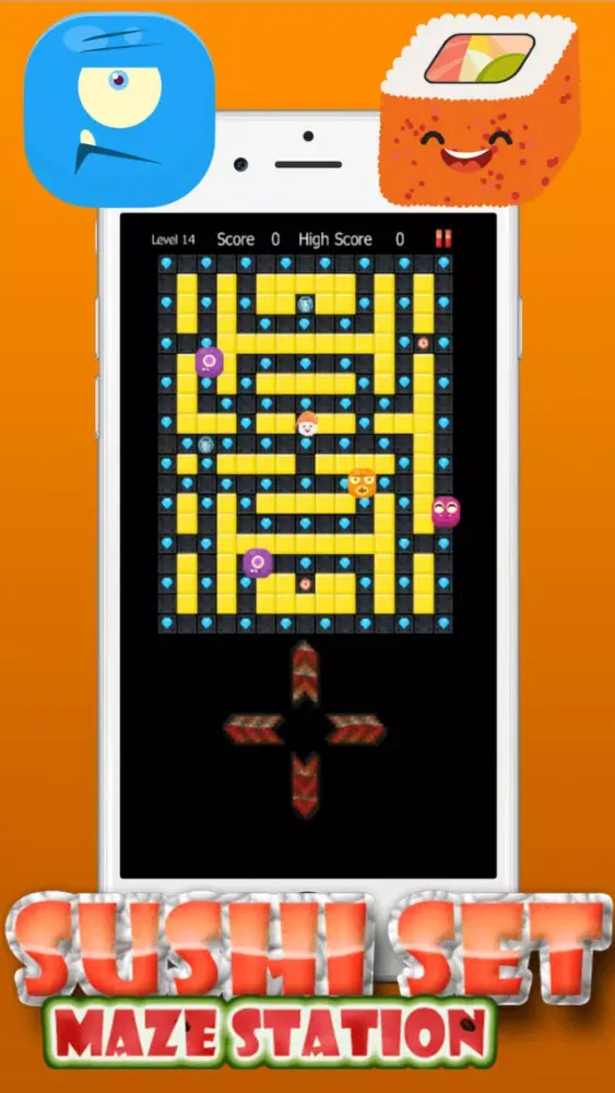 Sushi Set Touch Maze স্ক্রিনশট