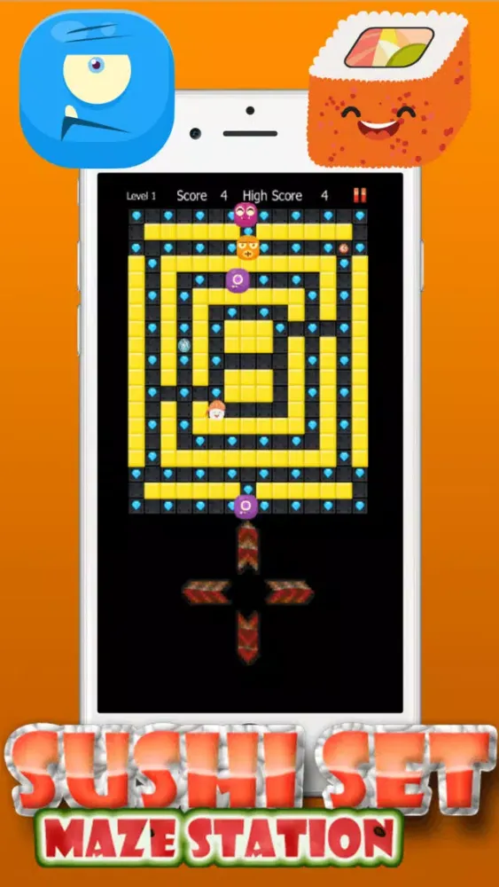 Sushi Set Touch Maze স্ক্রিনশট