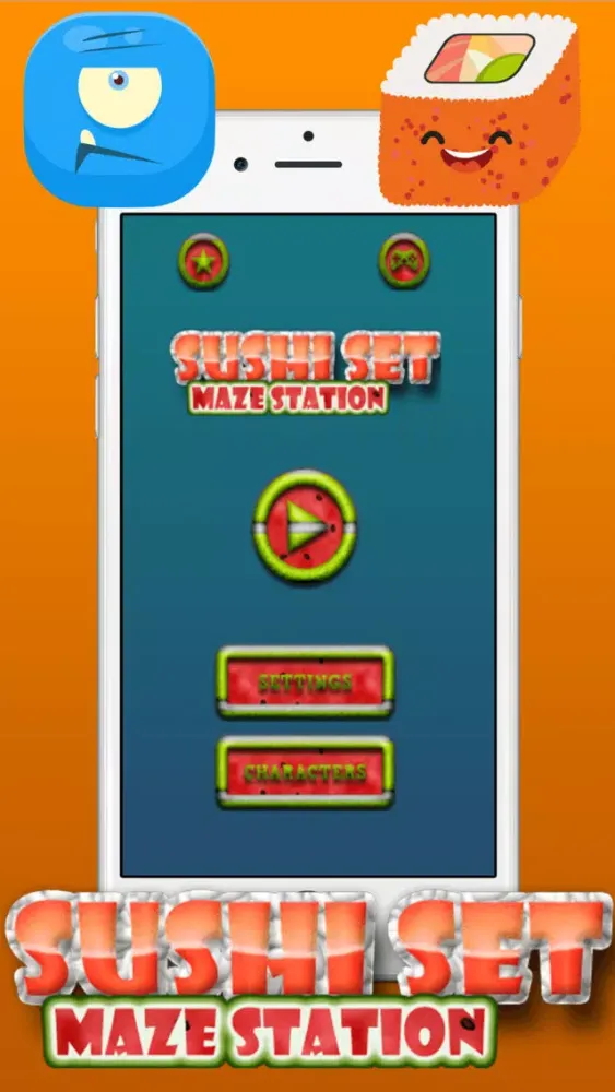 Sushi Set Touch Maze স্ক্রিনশট