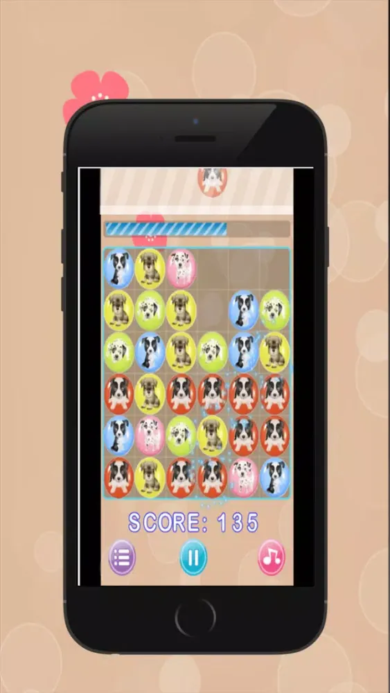 Captures d'écran de the puppy game match