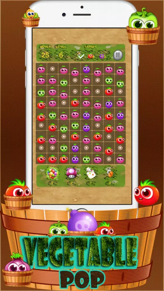 Vegetable pop Screenshots