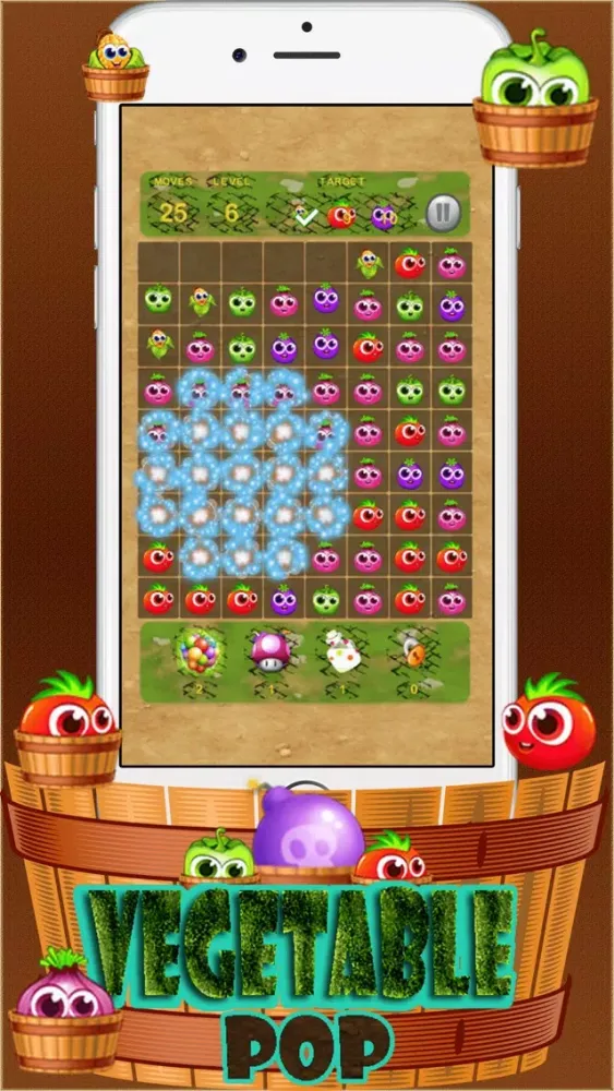 Vegetable pop Screenshots