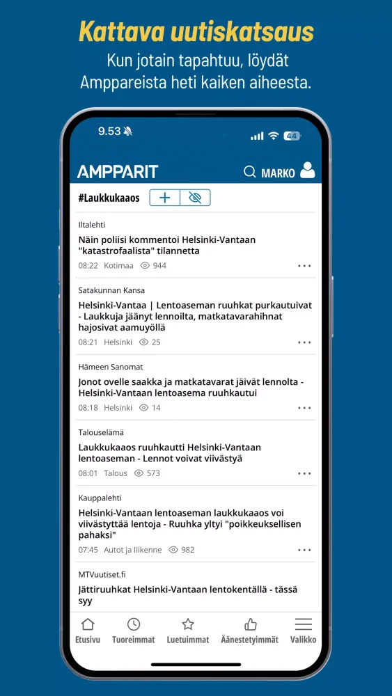 Ampparit.com Screenshots