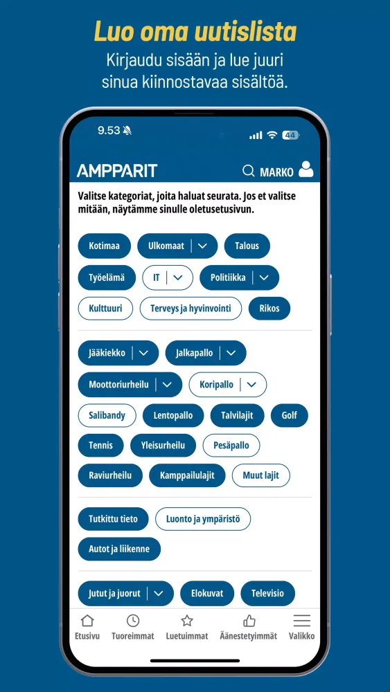 Ampparit.com Screenshots